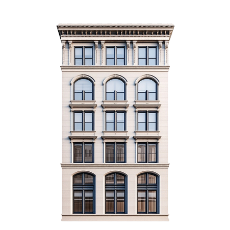 Modern commercial building by Akshay Builders